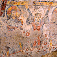 Cripta del Peccato Originale: affresco