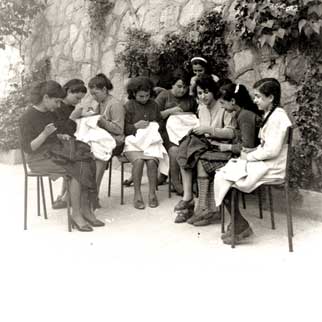 Gruppo di donne del vicinato