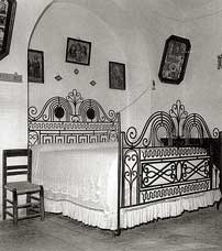 Letto in ferro battuto