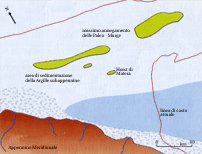 evoluzione dell'arcipelago paleomurgiano e della fossa bradanica
