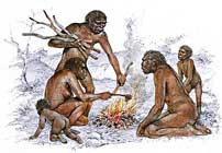 L'Homo erectus conosce ed utilizza il fuoco