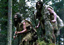 Uomini di Neanderthal a caccia