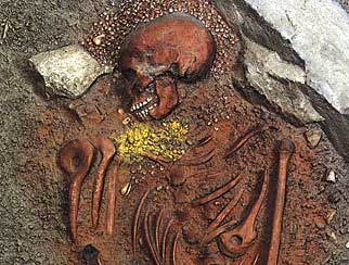 Sepoltura di Homo sapiens