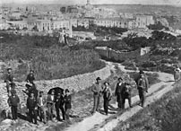panorama di matera da via chiancalata
