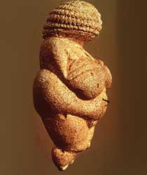 La Venere di Willendorf (Paleolitico superiore)