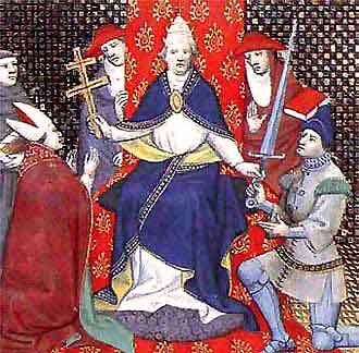 Il papa Urbano II: proclama la prima crociata (1089)